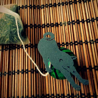 いぬ茶 ティーバッグ 切り絵 犬