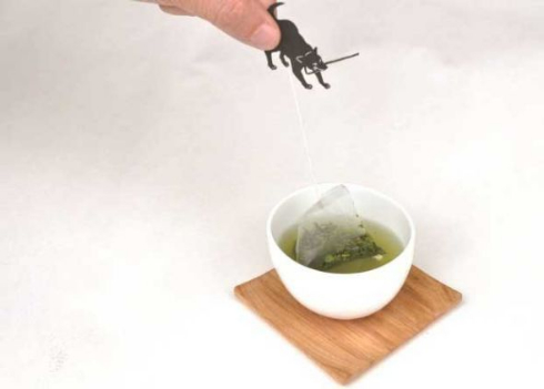 いぬ茶 ティーバッグ 切り絵 犬