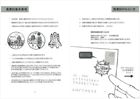 同人誌『生き物好きのための風景印入門』