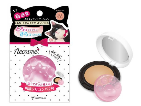 necosme ネコスメ ぷにぷに猫の手ファンデ