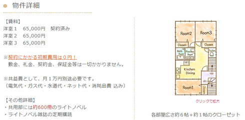 ラノベ制作クリエイターを目指す人向けシェアハウス「SCH 西日暮里」