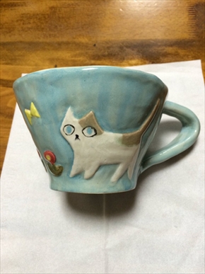 チラシ 刺しゅう 刺繍 母 お母さん 狂気