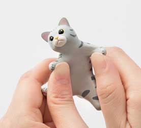 はなさないニャー ギュッと歯ブラシホルダー フェリシモ猫部