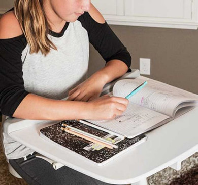 デスク付 フィットネスバイク FlexiSpot