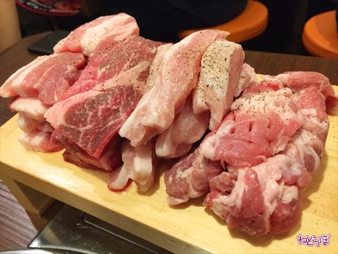 焼き肉 韓国料理 赤字セット マニト サムギョプサル 塩焼き カルビ 豚トロ カシラ