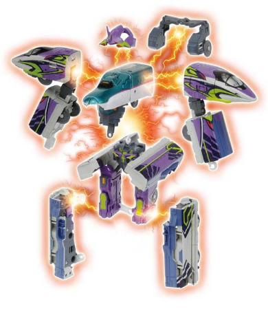 シンカリオン 500 TYPE EVA 新幹線 変形ロボ エヴァンゲリオン コラボ