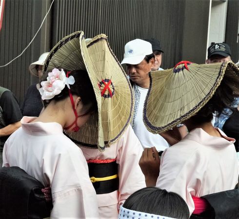 月影ベイベ　小玉ユキ　おわら　漫画　笠