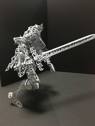 立体切り絵 フィギュア