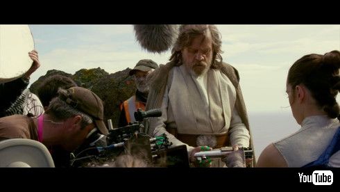 「スター・ウォーズ／最後のジェダイ」でルークを演じるマーク・ハミル