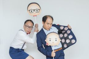 ツムツム　ツム顔　メーカー　顔　ツムツム風