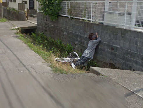 ストリートビュー 事故 衝撃の瞬間