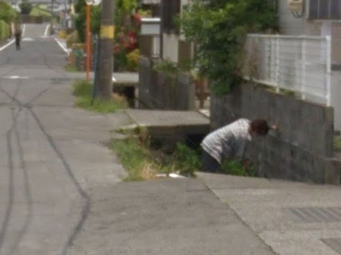 ストリートビュー 事故 衝撃の瞬間