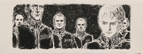 「銀河英雄伝説」35周年記念展開催　奇跡的に発見された資料や、模型480隻を集めた戦隊決戦再現コーナーも