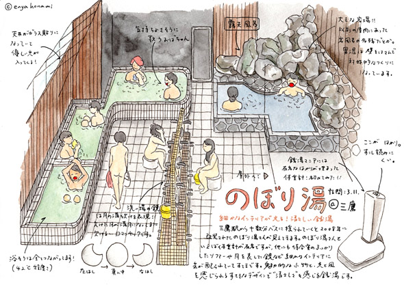 のぼり湯 三鷹 銭湯 交互浴