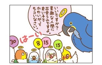 インコ 事故死 漫画