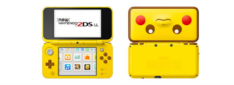 ポケモン」デザインの「Newニンテンドー2DS LL」登場 モンスター