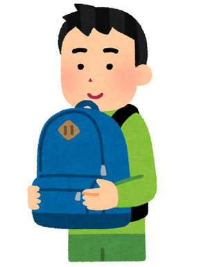 前抱え