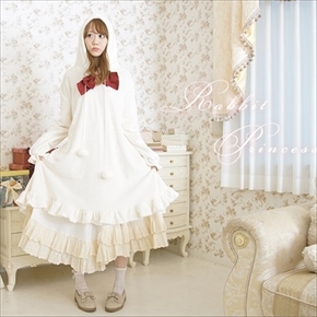 うさぎになれるルームウェア