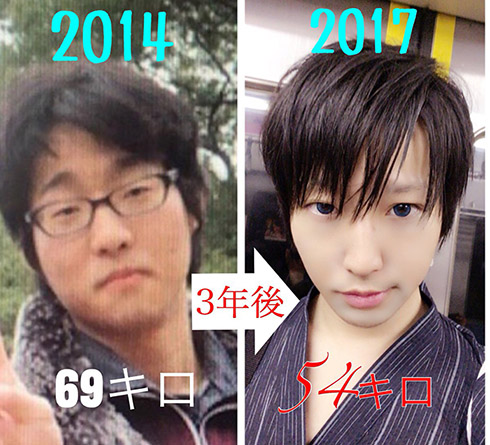 コスプレ コスプレイヤー 女装レイヤー イケメン ダイエット