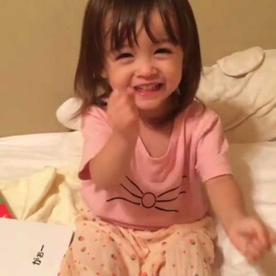 げんこつ山のたぬきさん 歌う メアリーちゃん かわいい 女の子