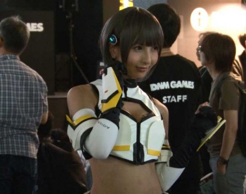 東京ゲームショウ 2017 コンパニオン お姉さん ニコ生