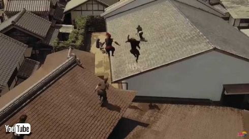 日光江戸村 パルクール Jason Paul レッドブル