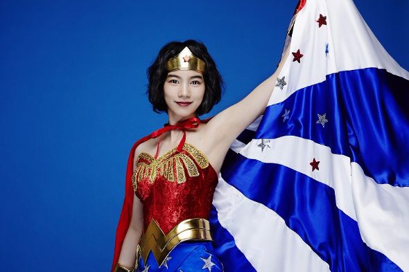 のん 映画秘宝 ワンダーウーマン コスプレ 連載 ヒーローになりたい！ アニー植木等