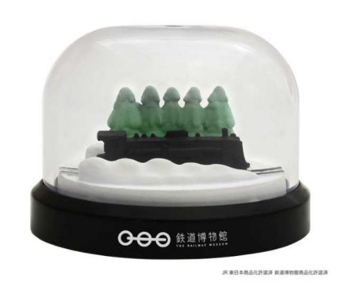 鉄道博物館 スノードーム コレクション カフセル
