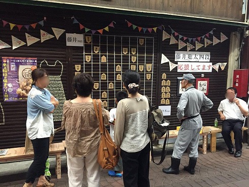 シャッターで大盤解説