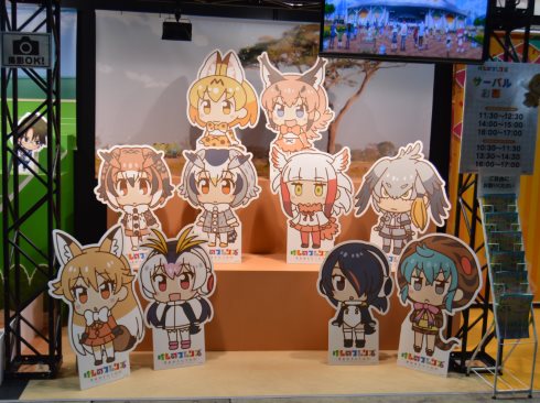 ブシロードブース tgs2017 けものフレンズ ぱびりおん