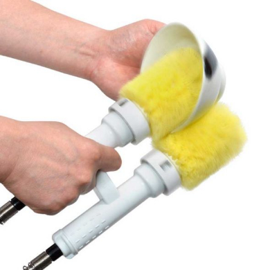 食器洗い ツインブラシ 電動 サンコー