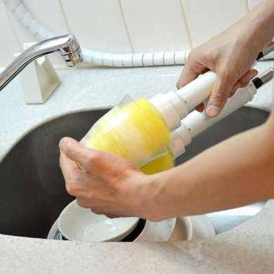 食器洗い ツインブラシ 電動 サンコー