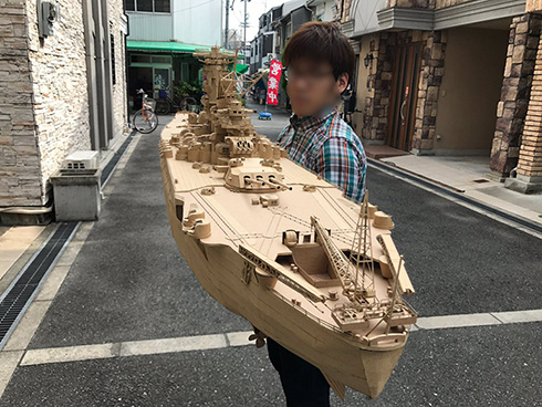 戦艦大和 段ボール ヤマト