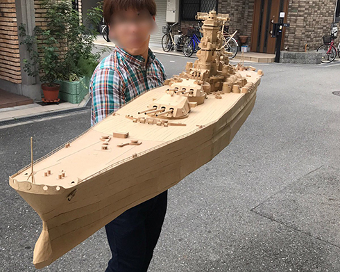 戦艦大和 段ボール ヤマト