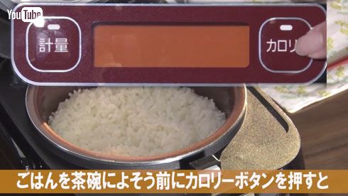 カロリーボタン