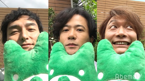 稲垣吾郎さん、香取慎吾さん、草なぎ剛さん　AbemaTV「#72時間ホンネテレビ」
