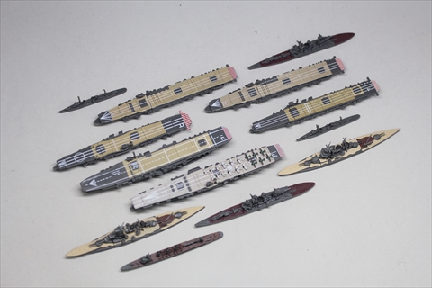 洋上艦隊コレクション他 洋上模型 連合艦隊コレクション ホビーガチャ 【タカラトミー