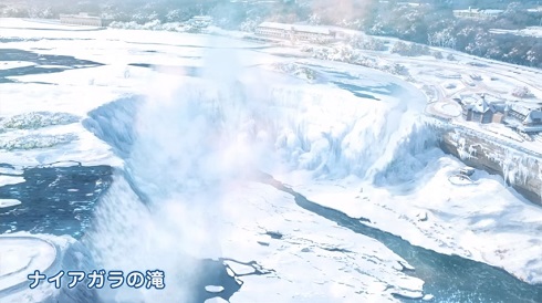 カナダ　冬　観光