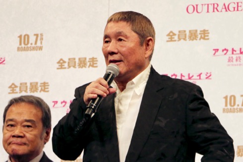 今後の展望を語る北野武監督