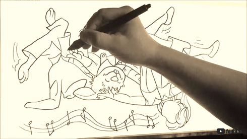 心が汚れている人には、エッチに見えるお絵描き動画