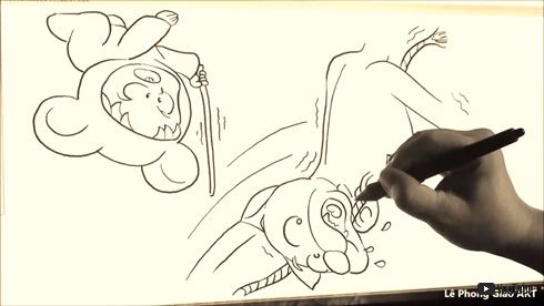 心が汚れている人には、エッチに見えるお絵描き動画