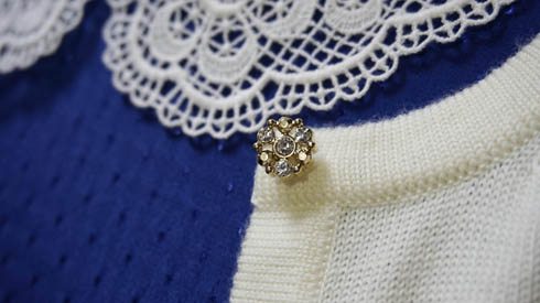 ビジューボタン