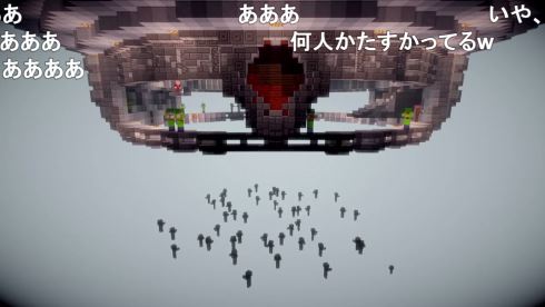 マインクラフト 天空の城ラピュタ 再現