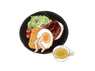 「ふともも写真の世界展」をモチーフにした「ふとももカフェ」
