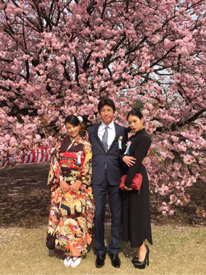 紅蘭 草刈正雄 家族写真