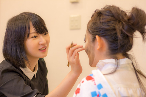 チョーヒカル アナベル ボディーペイント