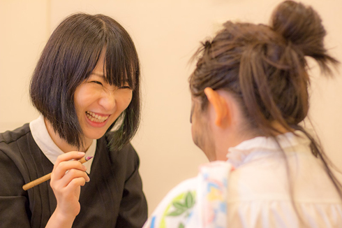 チョーヒカル アナベル ボディーペイント