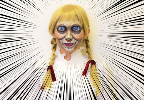 チョーヒカル アナベル ボディーペイント