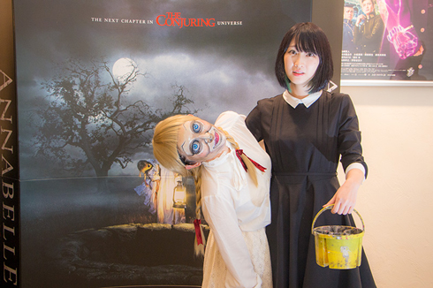 チョーヒカル アナベル ボディーペイント