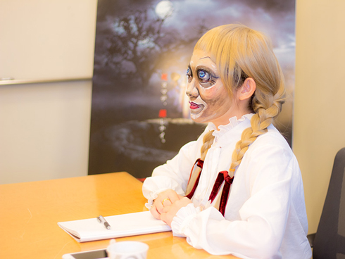 チョーヒカル アナベル ボディーペイント